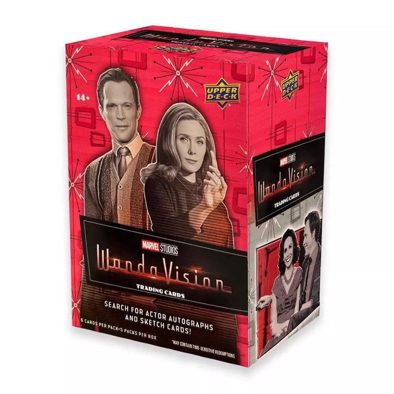 2022 Upper Deck Marvel Wandavision Blaster Box (5 Packs Per Blaster)