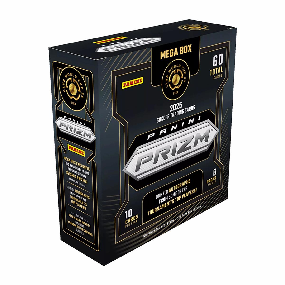 2025 Panini Prizm Club World Cup Soccer Mega Box