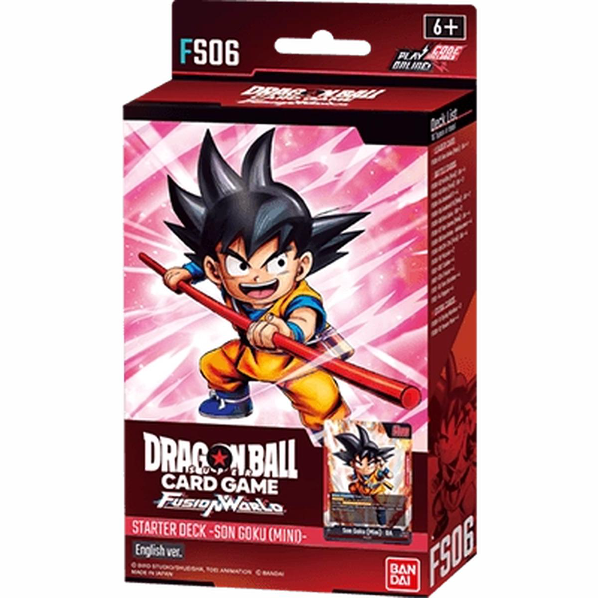 Dragon Ball Super Trading Card Game Fusion World Goku (Mini) Starter Deck