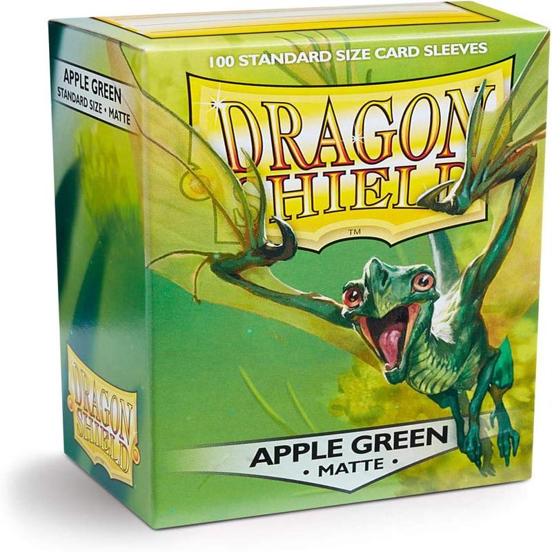 Dragon Shield Sleeves Standard Size Matte Apple Green (100) Accessories