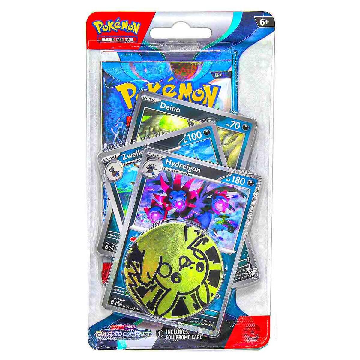Pokmon TCG: Scarlet & Violet 4: Paradox Rift: Checklane Display Hydreigon