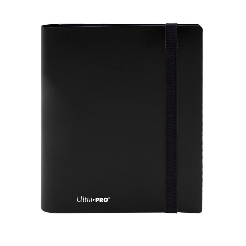 Ultra Pro 15376 PRO-Binder: 4-Pocket Eclipse Jet Black