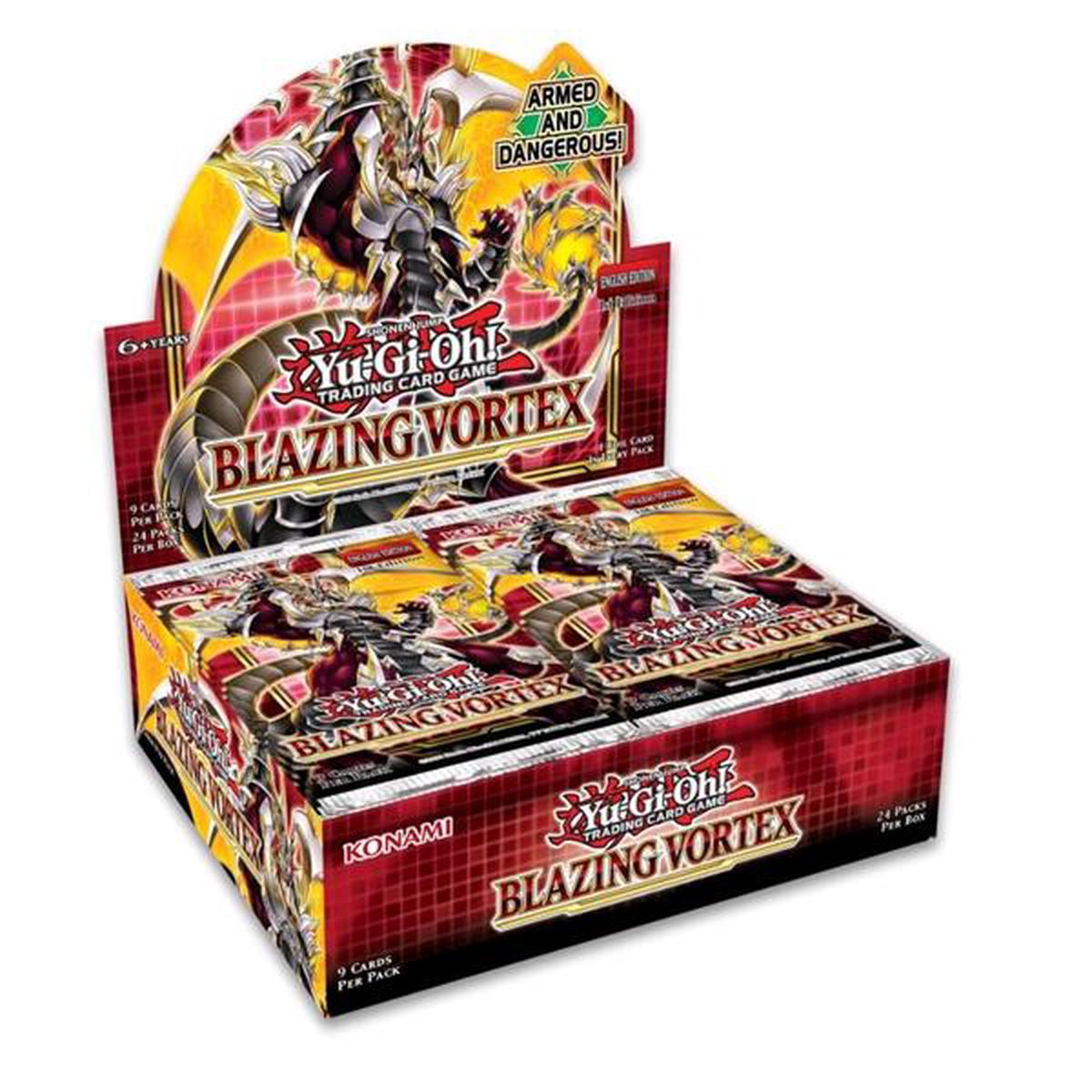 Yugioh - Blazing Vortex Sealed Booster Case -12 Boxes
