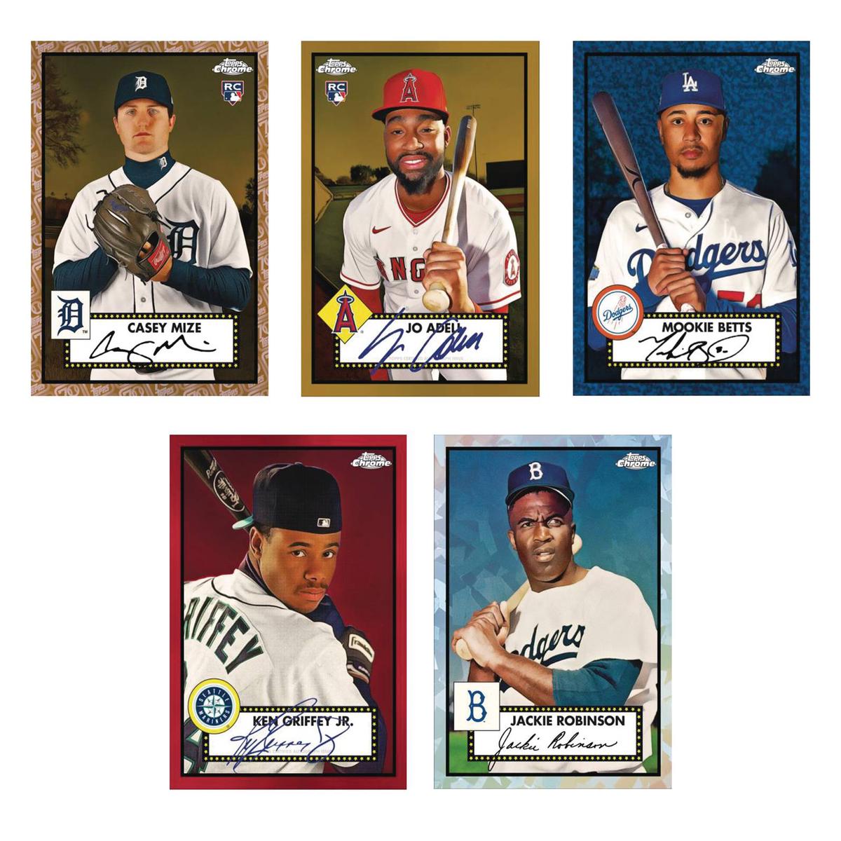 2021 Topps Chrome Platinum Anniversary Baseball Trading Cards Hobby Box