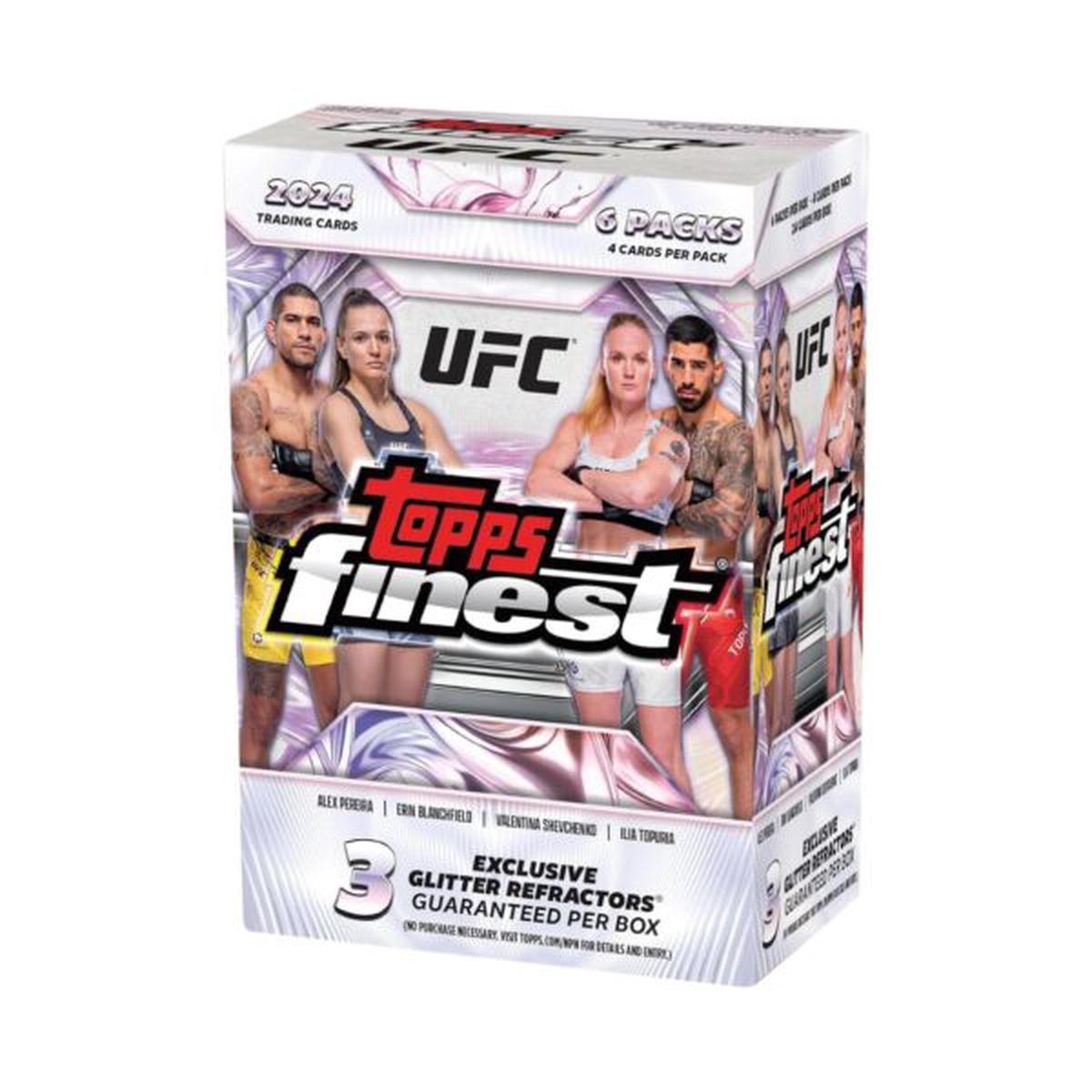 2024 Topps Finest UFC Cards Blaster Sealed Box(Glitter Parallels) FGC005898