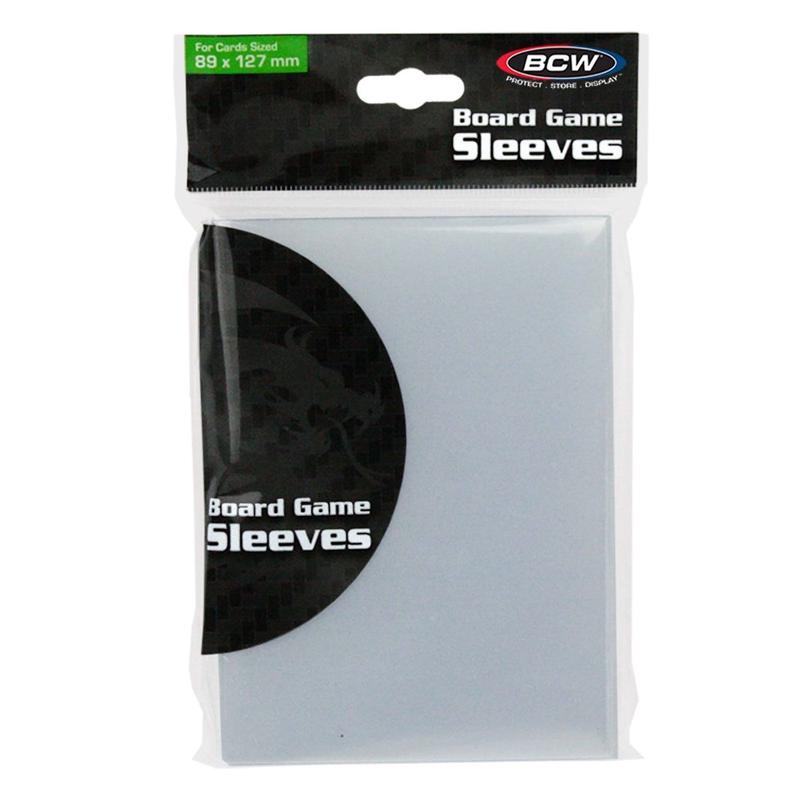 BCW / Monster 1-BG-89X127 Board Game Sleeves Double Size (89 MM x 127 MM