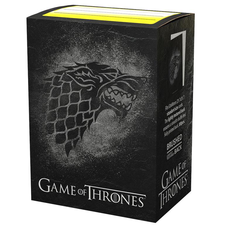 Dragon Shield AT-16029 Sleeves (100) GOT House Stark Brushed Art