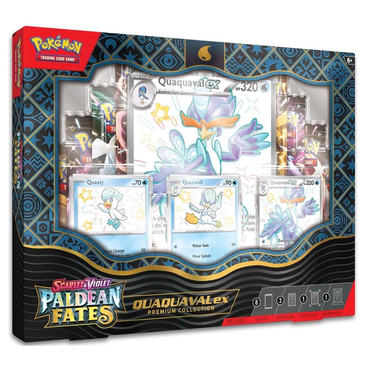 Pokmon TCG: Scarlet & Violet 4.5: Paldean Fates Quaquaval ex Premium Collection