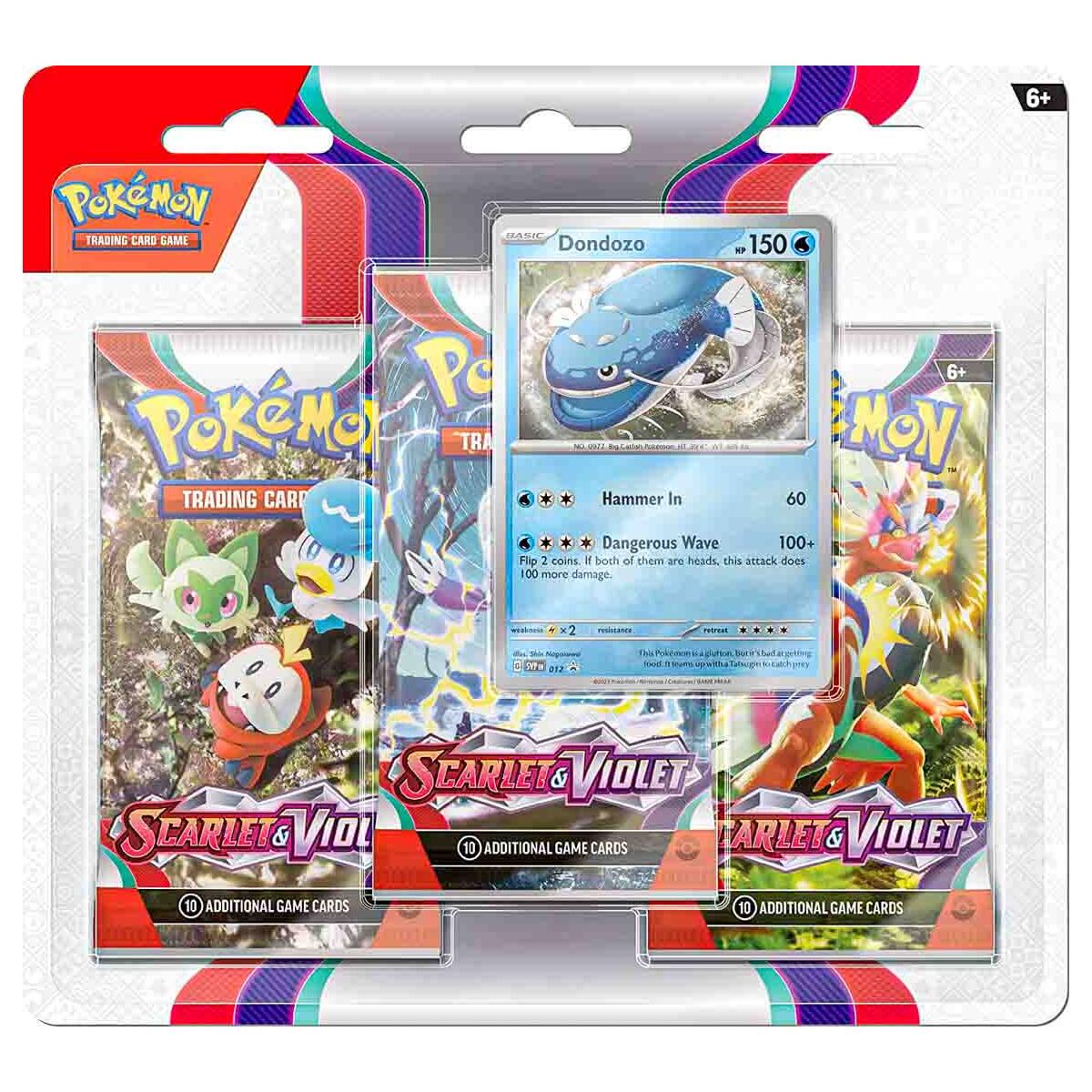 Pokmon TCG: Scarlet & Violet Booster 3 Pack: Dondozo