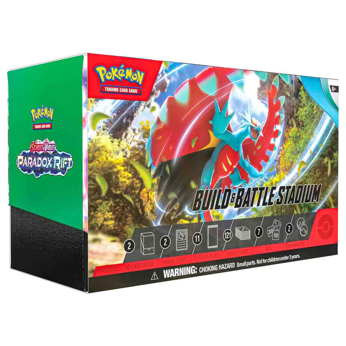 Pokmon TCG: Scarlet & Violet Paradox Rift Build & Battle Stadium