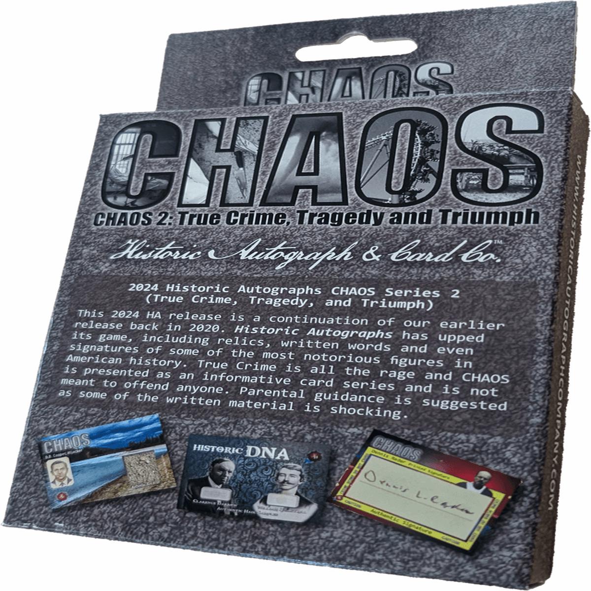 2024 Historic Autographs Chaos Series 2