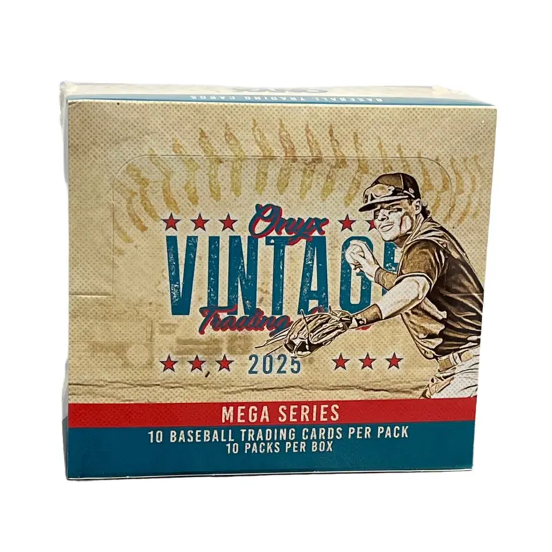 2025 Onyx Vintage Baseball Mega Hobby Box