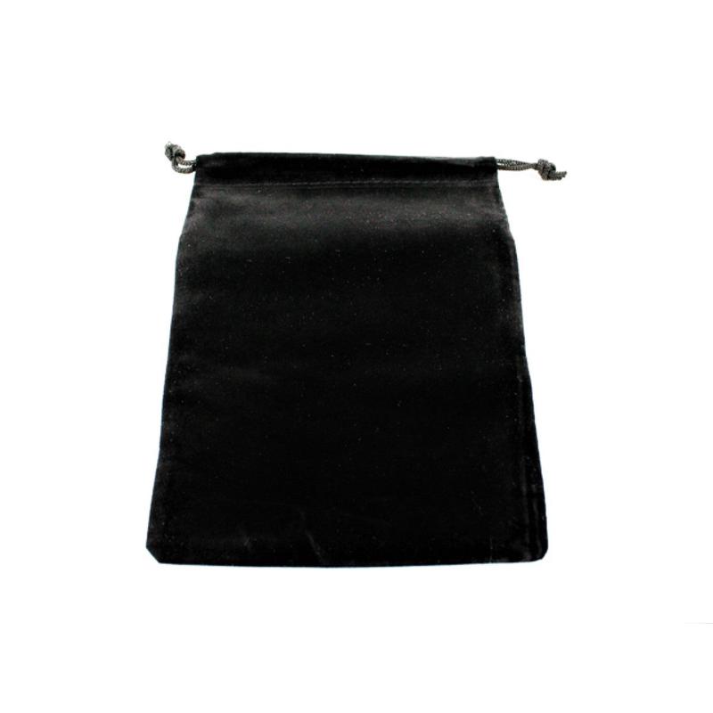 Chessex 2398 Large Dice Bag Black 5"X7"