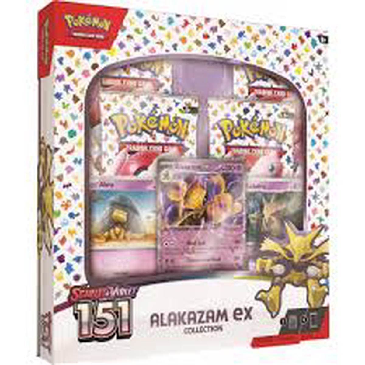 Pokmon Scarlet & Violet 151 Alakazam EX Collection