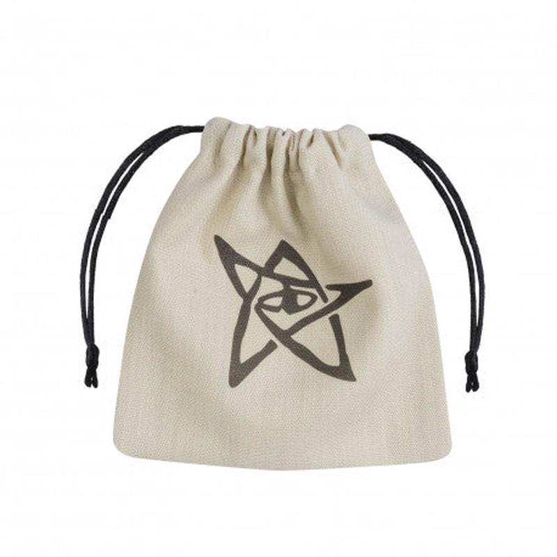 Q Workshop BCTH101 Call of Cthulhu Beige & black Dice Bag