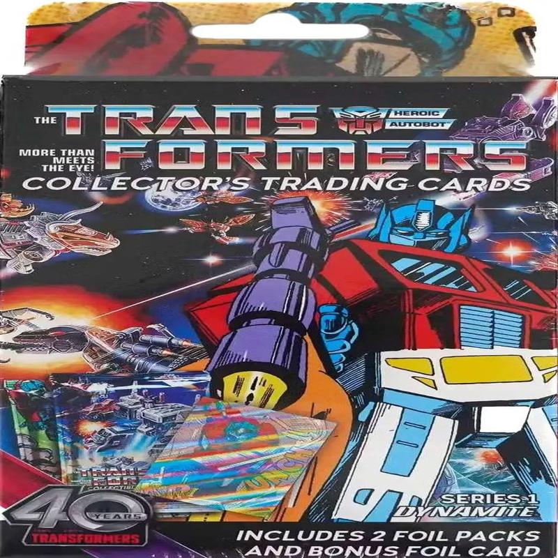 Transformers 40th Anniversary Collector's Trading Cards Series 1 Hanger Box