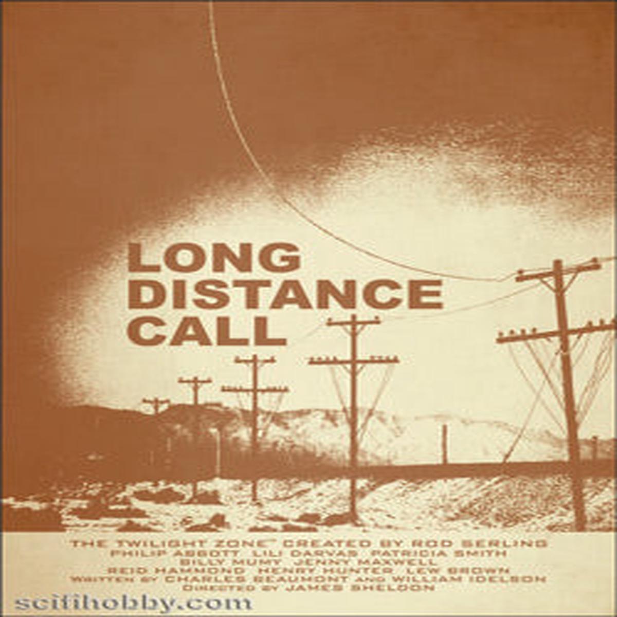Twilight Zone Archives Trading Cards : Long Distance Call J108