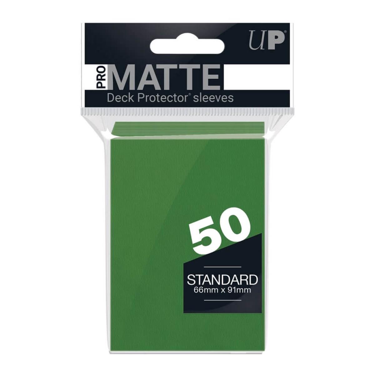 Ultra Pro Pro-Matte Standard Deck Protector Sleeves 50 pack (Green)