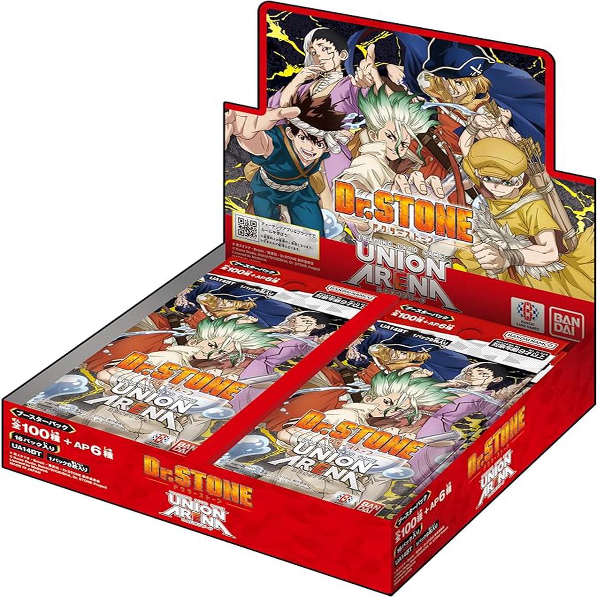 UNION ARENA Trading Card Game - Booster Pack - Dr.STONE [UA14BT] (Box) 16 Pack