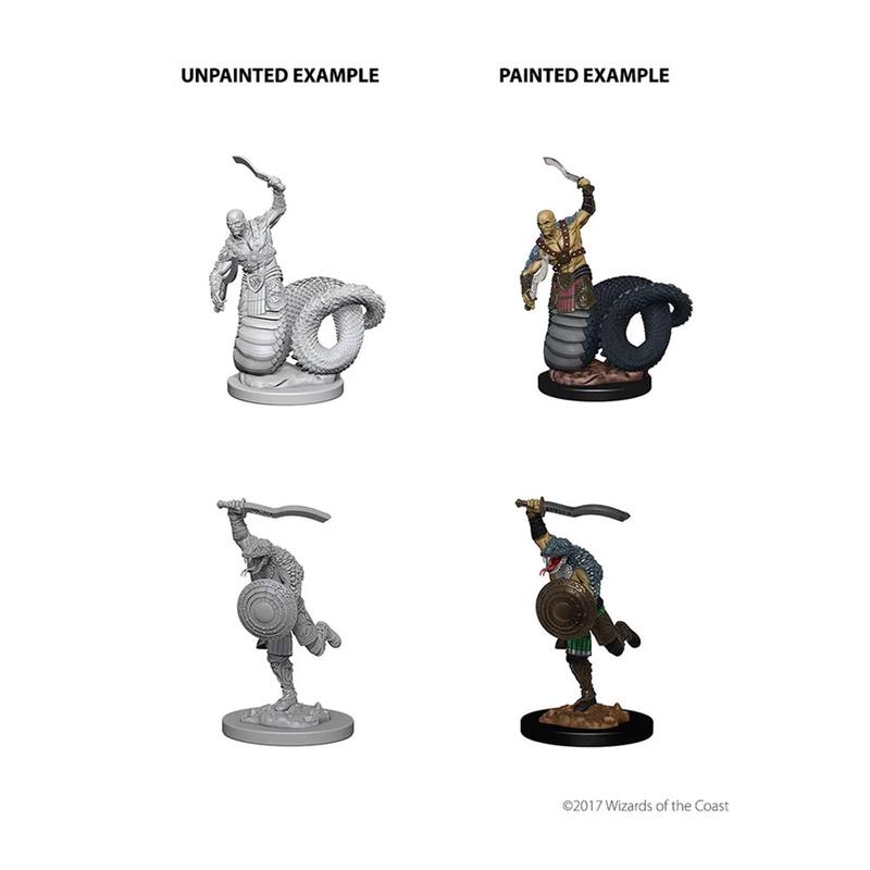 WizKids 73195 D&D Nolzurs Marvelous Miniatures: Yuan-Ti Malisons