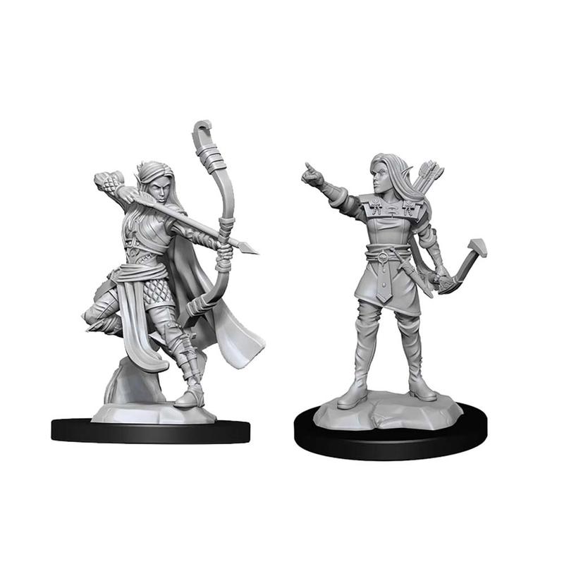 WizKids 90143 D&D Nolzurs Marvelous Miniatures: Elf Ranger Female