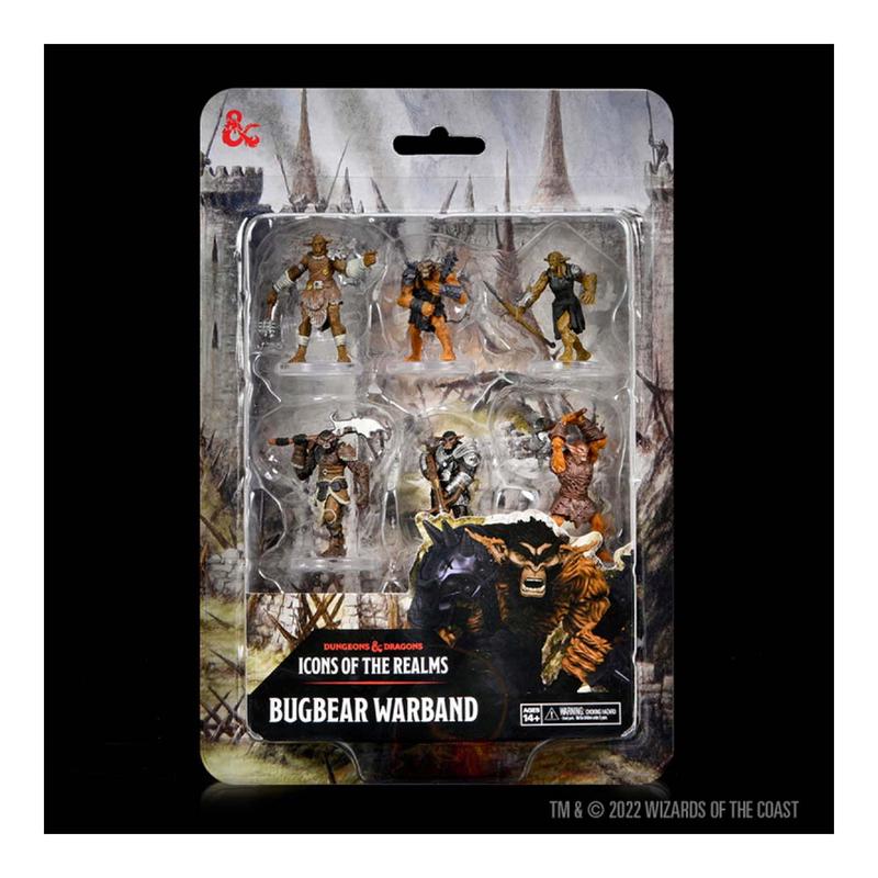 WizKids 96218 D&D Icons of the Realms: Bugbear Warband