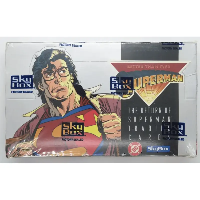 1993 SkyBox The Return Of Superman Box