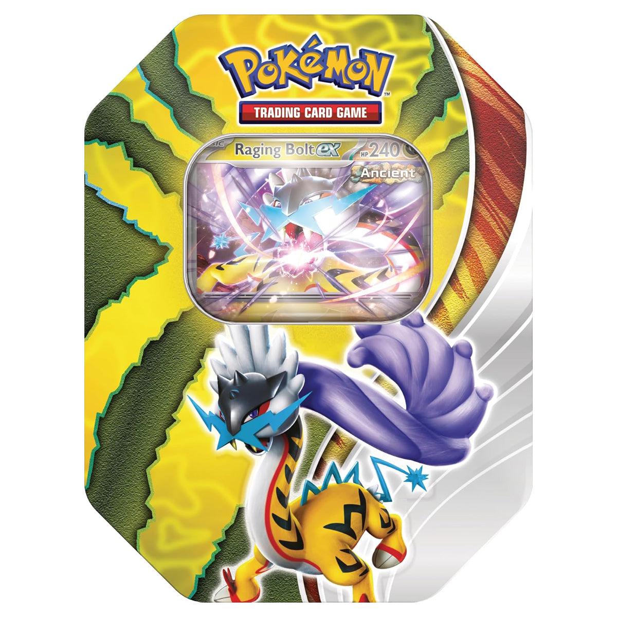 Pokmon TCG: Paradox Destinies Raging Bolt ex Tin