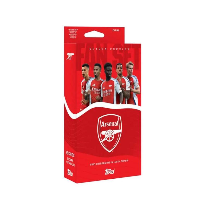 Topps 2024-25 Arsenal Fan Set (28 Cards)
