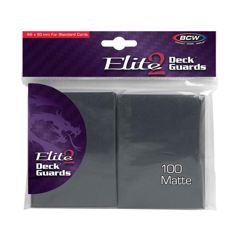 BCW / Monster 1-DGEM2-CGY Deck Guard Elite 2 (100) Cool Grey