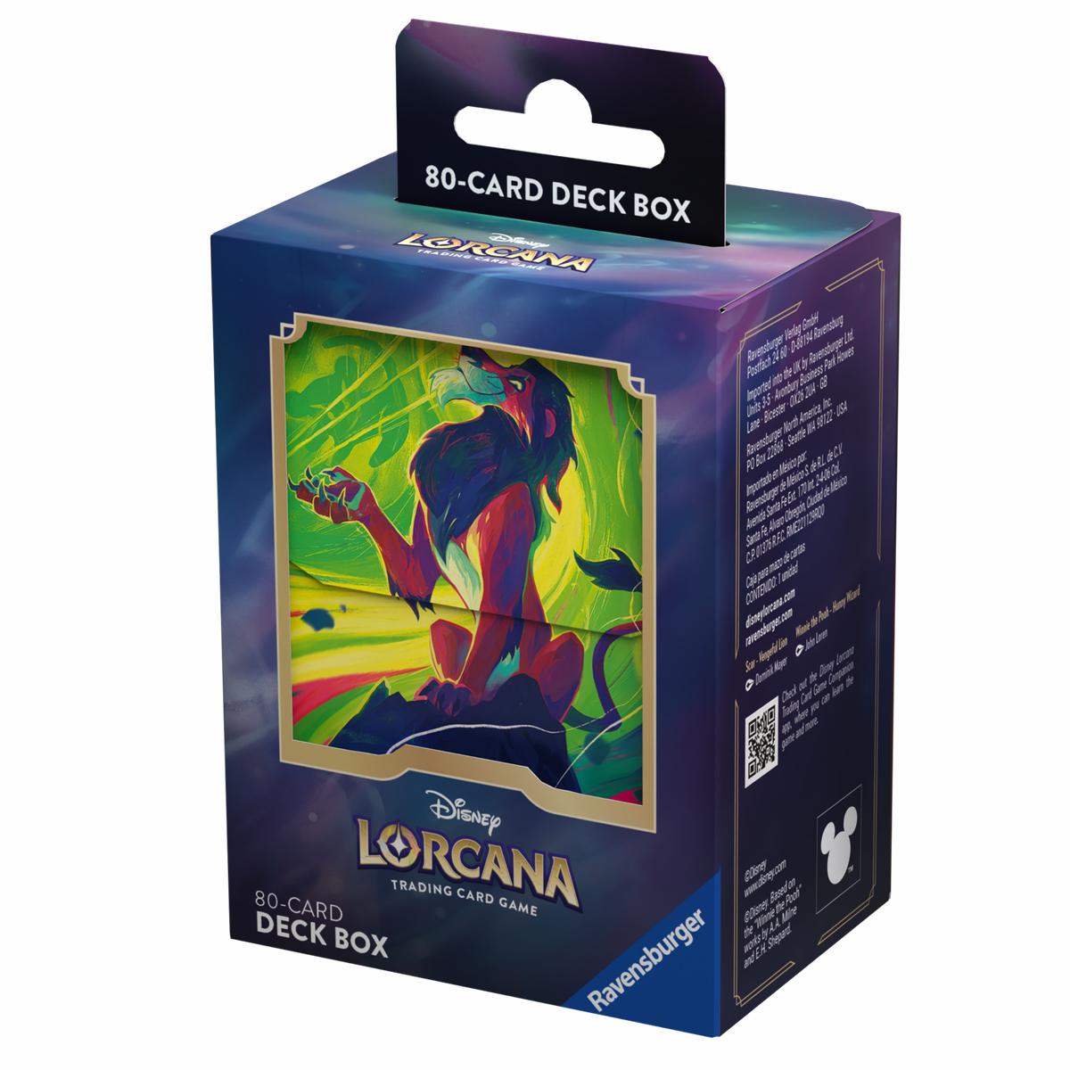 Disney Lorcana - Deck Holder for 80 Scar Cards Ravensburger