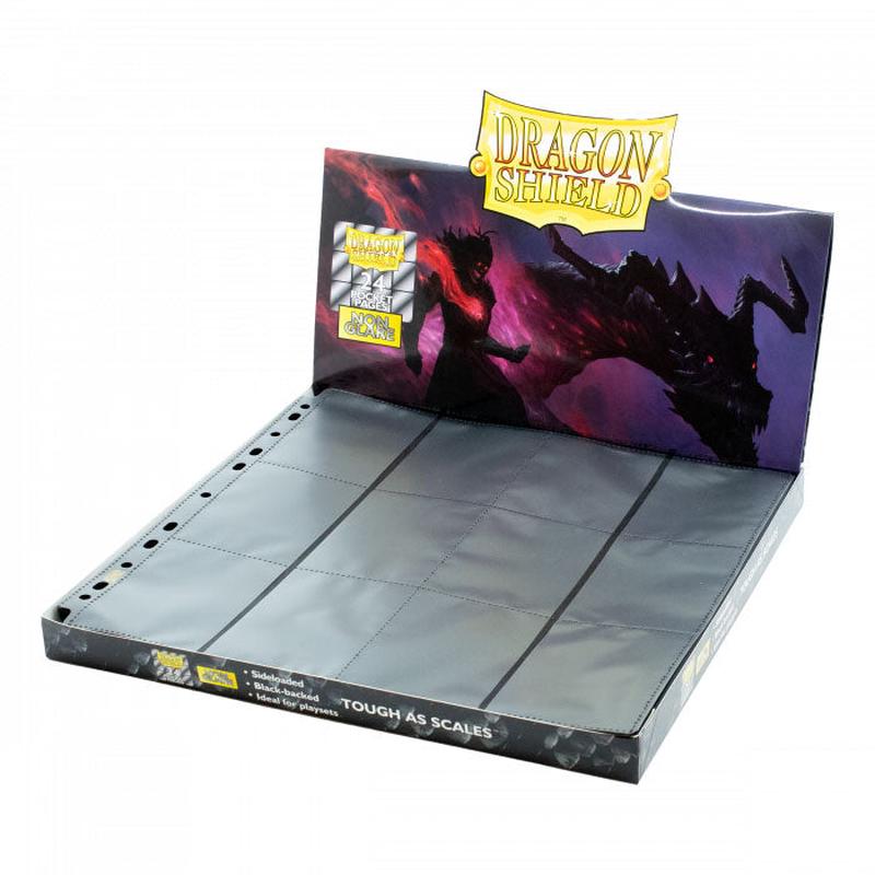 Dragon Shield AT-10314 24-Pocket Pages Sideloaded NonGlare