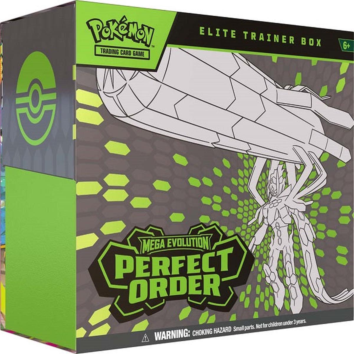 *Pre-order* Pokemon TCG: Mega Evolution Perfect Order Elite Trainer Box (27th March)