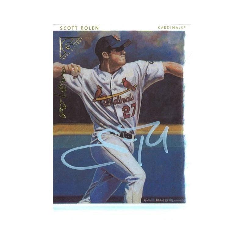 2003 Topps Gallery Scott Rolen Artist Proof Autograph (CX Auth)