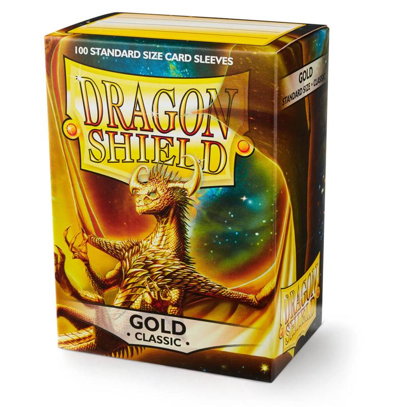 Dragon Shield AT-10006 Sleeves (100) Gold Classic