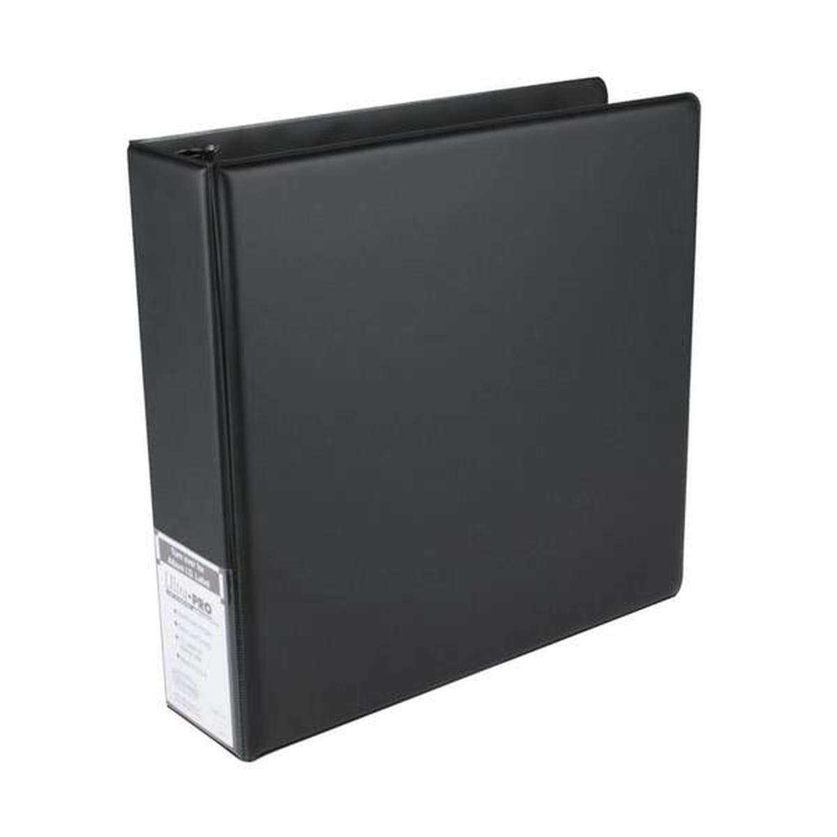 ULTRA PRO 3-Ring Black 3" Heavy Duty Binder
