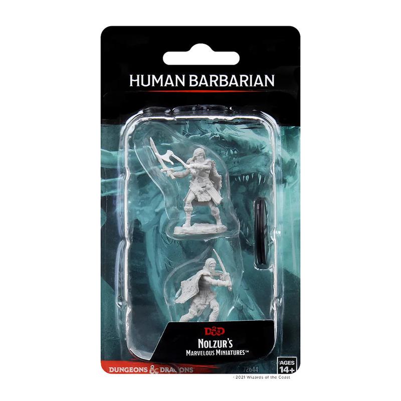 WizKids 72644 D&D Nolzurs Marvelous Miniatures: Human Female Barbarian
