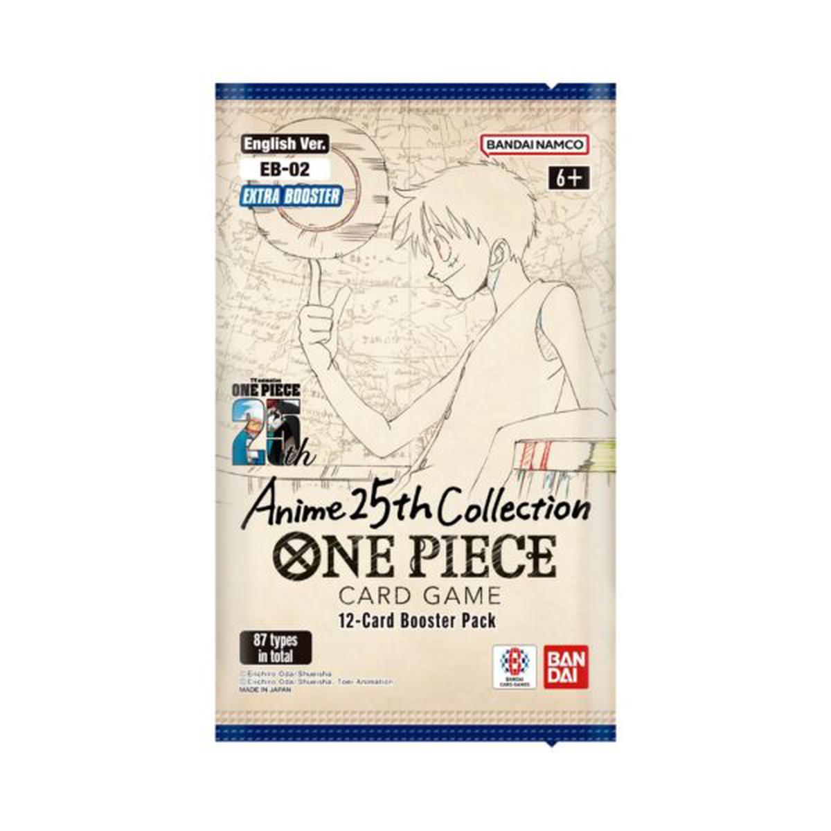 Bandai One Piece TCG Anime 25th EB-02 Booster Pack (English)