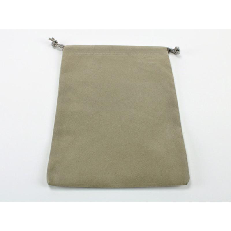 Chessex 2391 Large Dice Bag Grey 5"X7"