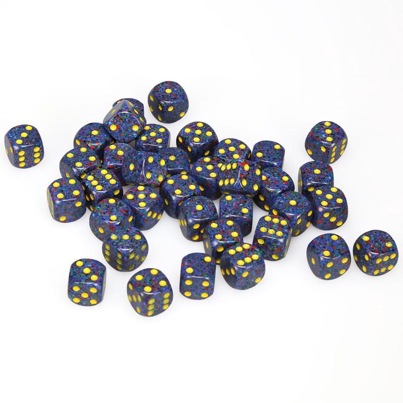 Chessex 25966 Speckled 12mm d6 Twilight Dice Block (36 dice)