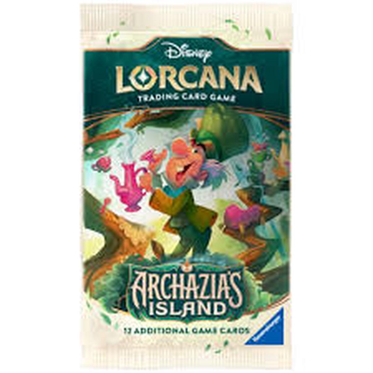 Disney Lorcana Archazia s Island Booster Pack