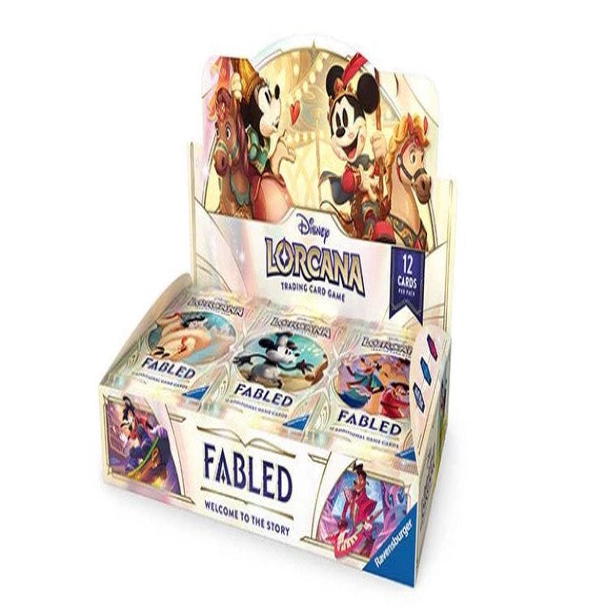 Disney Lorcana: Fabled Set 9 : Booster Box ( 24 Packs)
