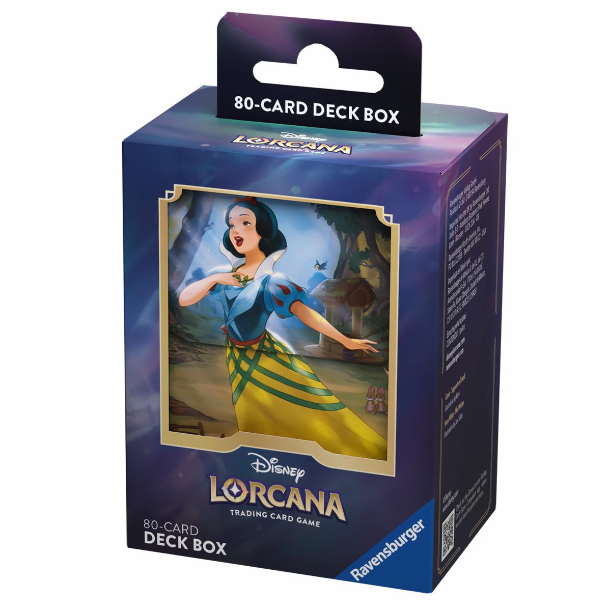 Disney Lorcana - Ravensburger Snow White 80 Card Deck Holder