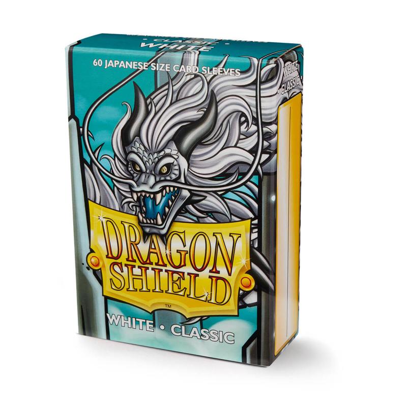 Dragon Shield AT-10605 JPN Sleeves (60) White Classic