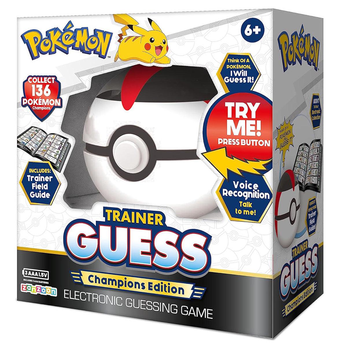 Pokmon Trainer Guess Champions Edition Eletronic Guessing Game