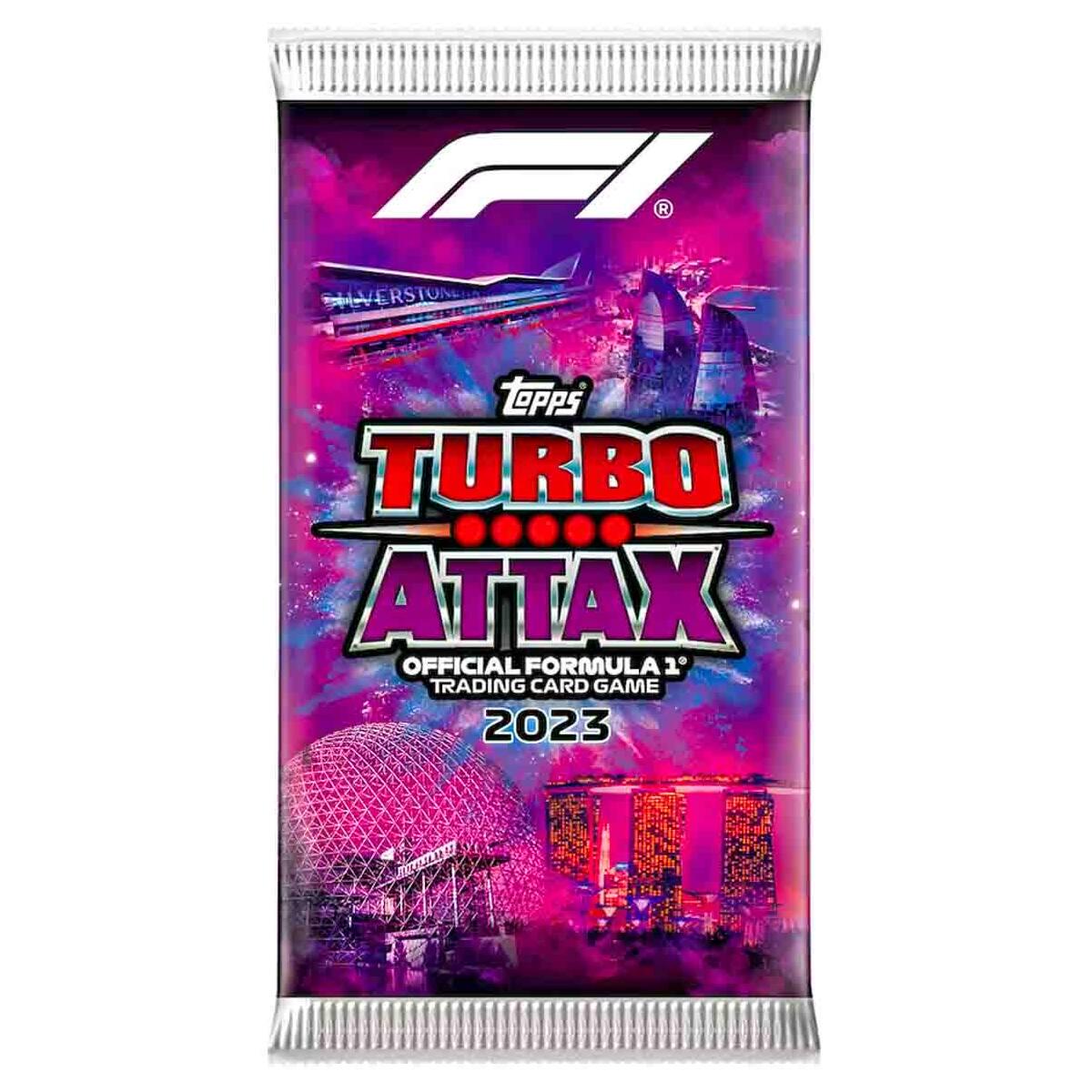 Topps Turbo Attax Official Formula 1 Trading Card Game 2023 Card Pack