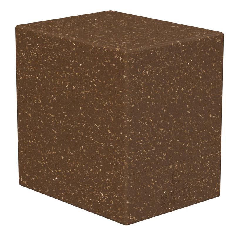 Ultimate Guard Return To Earth Boulder Deck Case 133+ Standard Size Brown Ultimate Guard