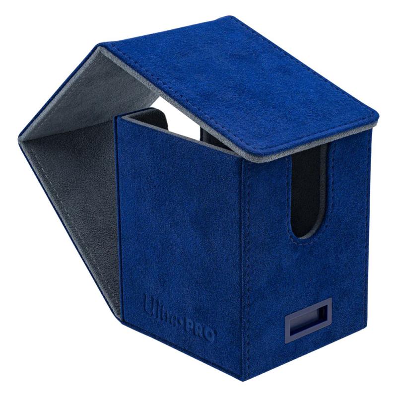 Ultra Pro 15933 Vivid Deluxe Alcove Flip Deck Box (Blue)