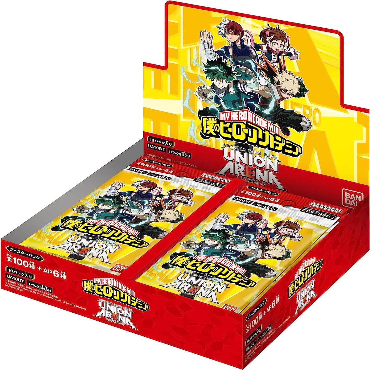 UNION ARENA Trading Card Game - Booster Pack - Boku no Hero Academia
