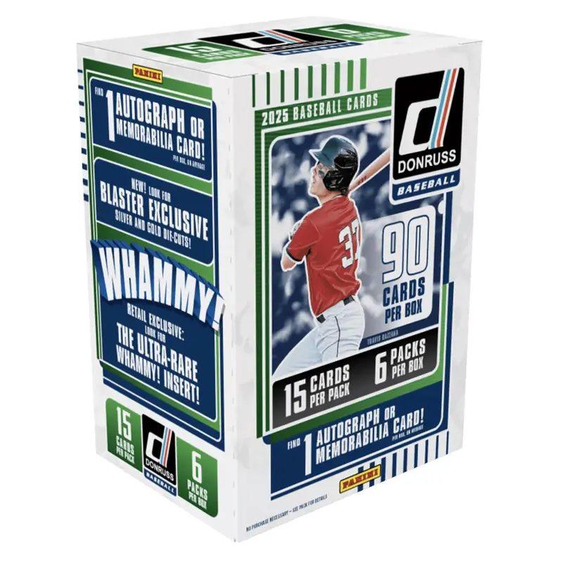 2025 Donruss Baseball Retail Blaster Box